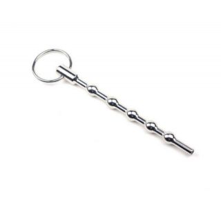 Beaded Penis Plug with Ring