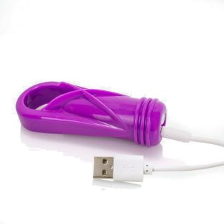 OYeah Plus Rechargeable Cockring by Screaming O - Purple