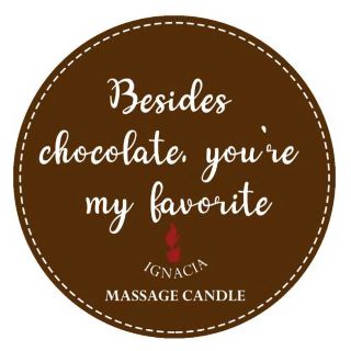 Besides Chocolate - Candle