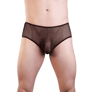Black Fishnet Brief
