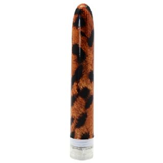 Brown Leopard Plated Classic Vibrator
