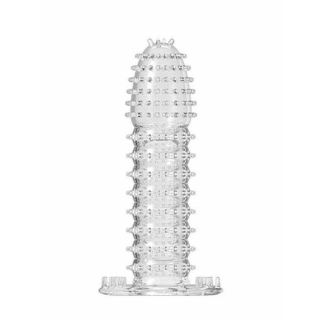 Clear Studded Penis Sleeve