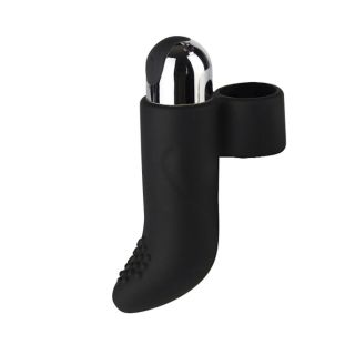 Rechargeable Finger Vibe Black