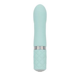 Flirty Rechargeable Bullet Vibe by Pillow Talk - Teal 141711 - silicone