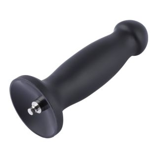 7.2in Black Anal Dildo by HiSmith