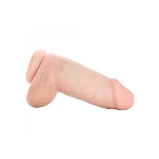 King Cock Chubby Extra Thick Realistic Dildo - Flesh 
