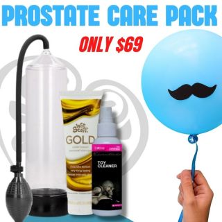 Prostate Care Penis Pump Pack 