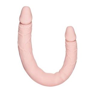 Bendable Silicone Double End Dildo - 15inch