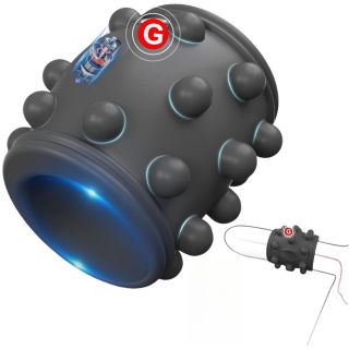 10 Speed Rechargeable Male Cock Ring Sleeve 