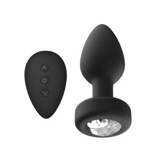 Ashella Vibes Jewel Remote Control Medium Butt Plug 