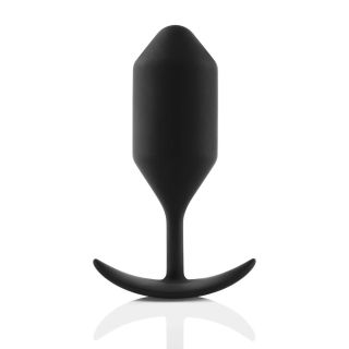 B-Vibe Vibrating Snug Plug 4 - Black