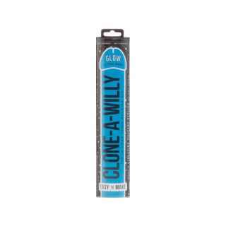 Clone-A-Willy Glow Silicone Blue
