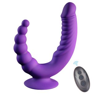 10 Modes Double Penetrator with Remote Control