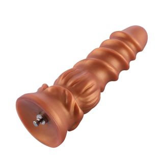 HiSmith - 8.5in Golden Anal Monster Dildo