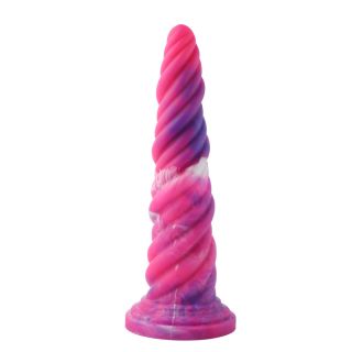 Hismith 10.12in Anal Screw Silicone Dildo