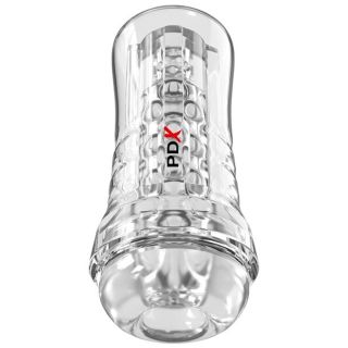 PDX Elite ViewTube See Thru EZ Grip Stroker Clear