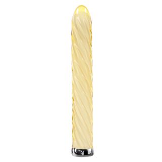 Playboy Pleasure Twist of Fate Glass Vibrator