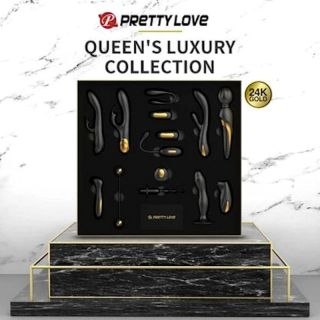 Queens Luxury 12 Vibrator Collection by Pretty Love