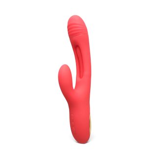 7-Speed Rechargeable G-Spot Vibrator with Flapping Function