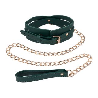 Sex & Mischief Indica Cutout Collar and Leash