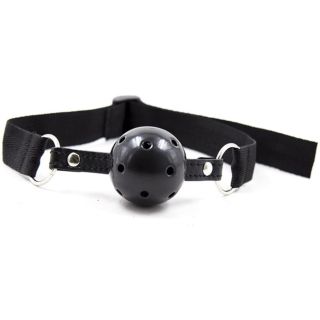 Simple Black Ball Gag