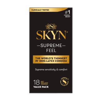 SKYN Supreme Feel Non-Latex Condoms 10 Pack