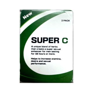 Super C Men's Supplement 2 Pack