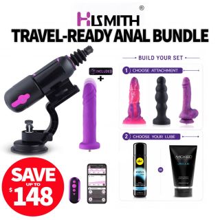 Hismith Travel-Ready Anal Sex Machine Bundle