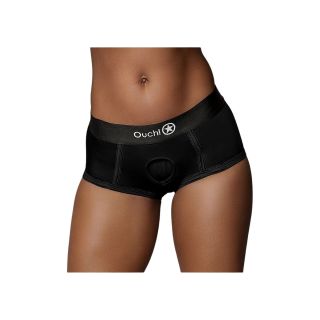 Vibating Strap-On Brief M/L