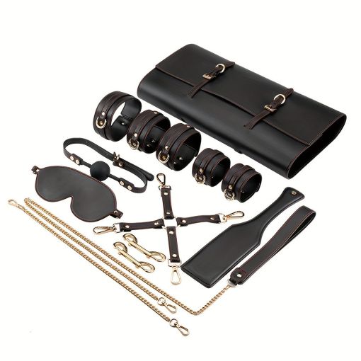 8 Piece Bondage Kit with Bag
