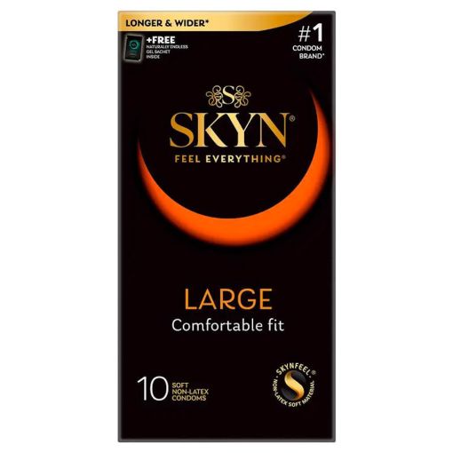 Ansell Skyn Large Non-Latex Condoms