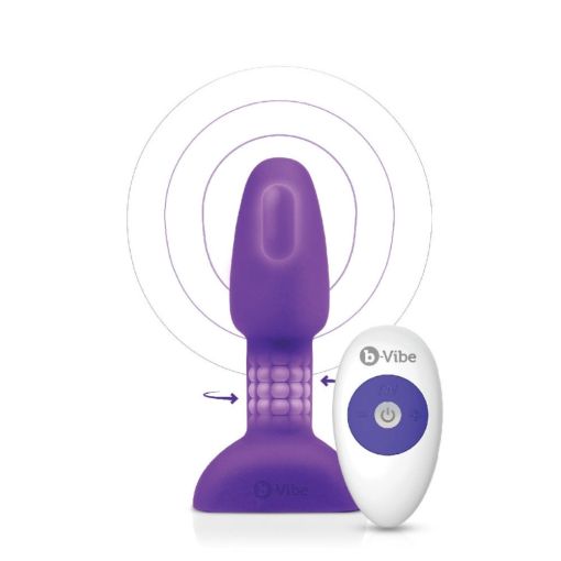 B-Vibe Petite Rimming Plug Purple