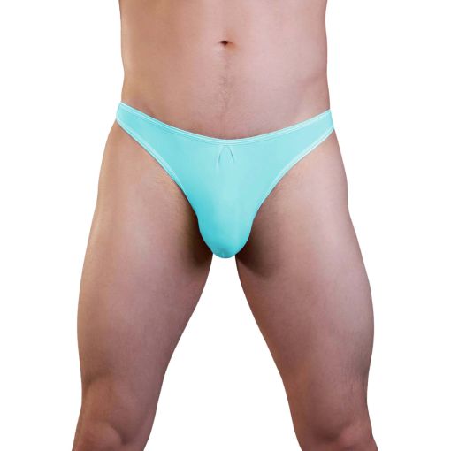 Men's Light Blue Lycra Thong L/XL