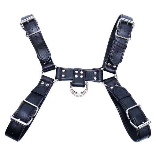 Male Body Harness Black