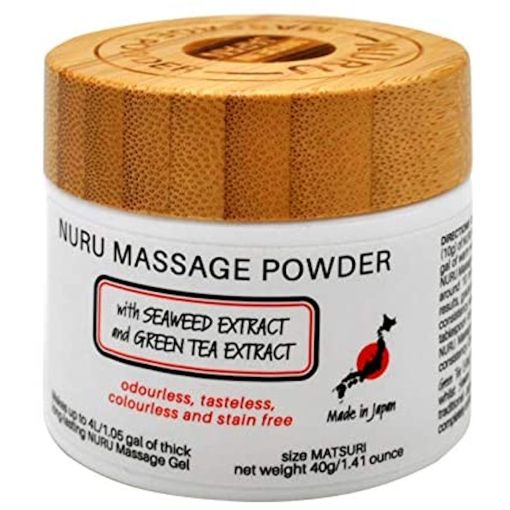 Japanese Nuru Massage Powder with Seaweed Extract Massage Gel 40g