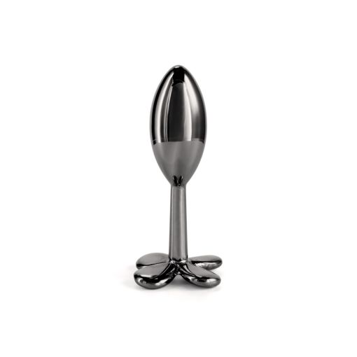 Rear Assets Clover Gunmetal Butt Plug