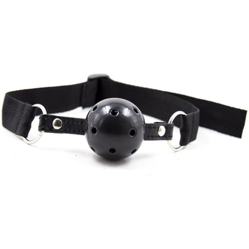 Simple Black Ball Gag