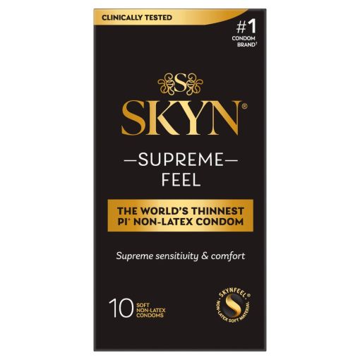 SKYN Supreme Feel Non-Latex Condoms 10 Pack   
