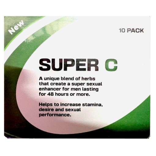 Super C Men's Supplement 10 Pack