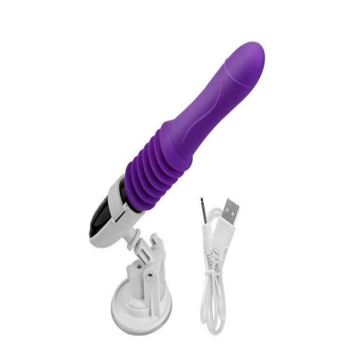 Telescopic Thrusting Machine - Dildo Vibrator Dong Pumping Gun 