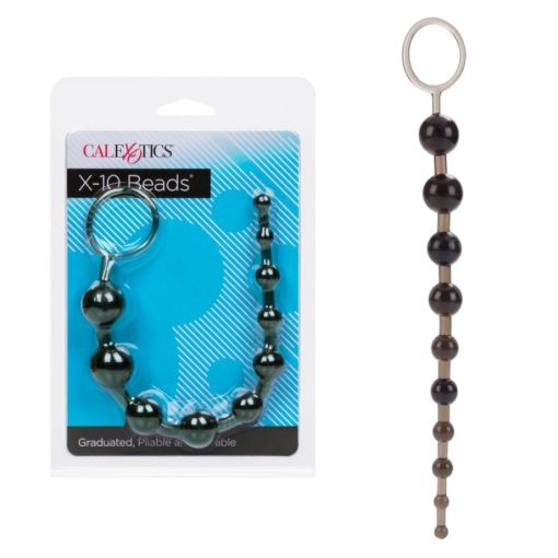 Silicone Anal Beads Black