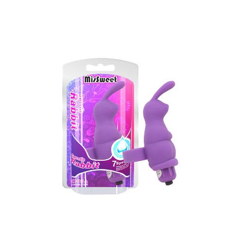Sweetie Rabbit Bullet Finger Vibe Purple