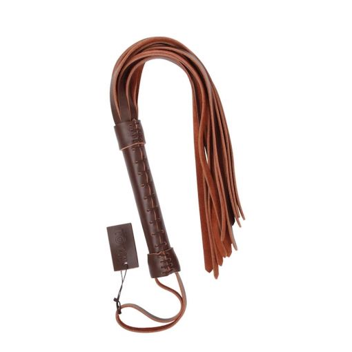 MUQU Brown Leather Whip