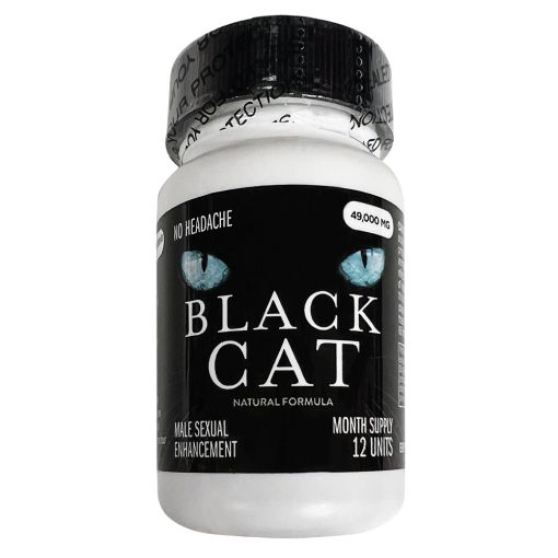 Black Cat Male Sexual Enhancement Pills 12pk