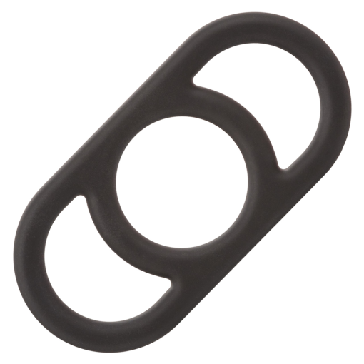 Alpha Liquid Silicone Commander Ring Black	