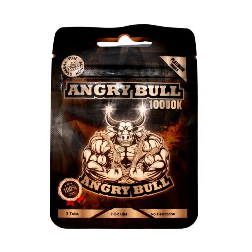 Angry Bull Male Enhancement Supplements 2 Pack 