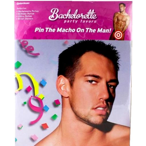 Bachelorette Party Pin The Macho On The Man