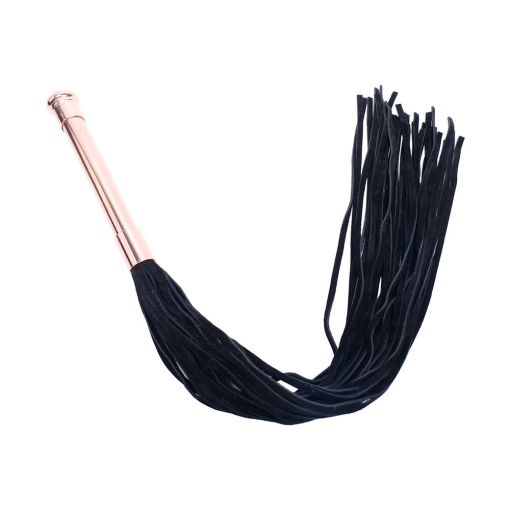 Black & Rose Gold Handle Whip 