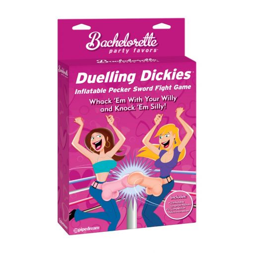 Bachelorette Party Favors Dueling Dickies Inflatable Pecker Sword Fight