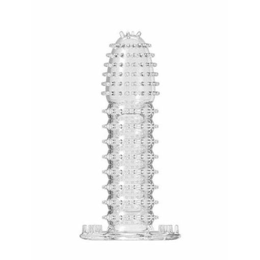 Clear Studded Penis Sleeve
